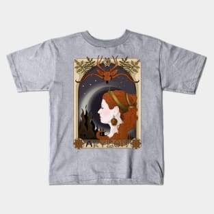 Artemis art nouveau Kids T-Shirt
